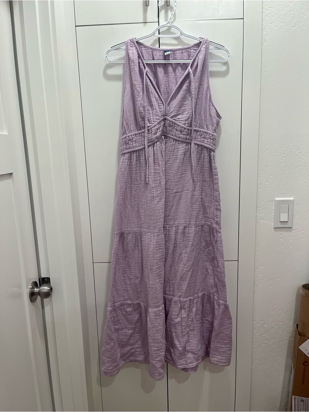 Old Navy Lavender Sleeveless Maxi Dress